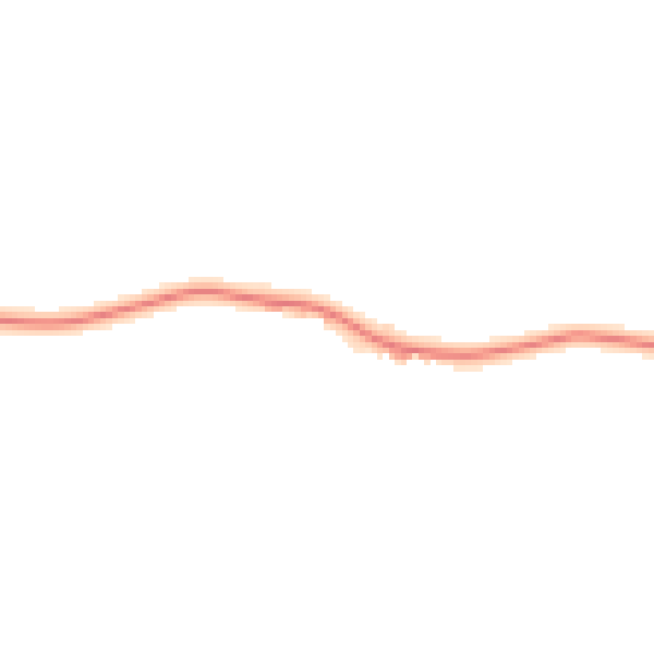 Night-time road noise heatmap for HR3 6EJ