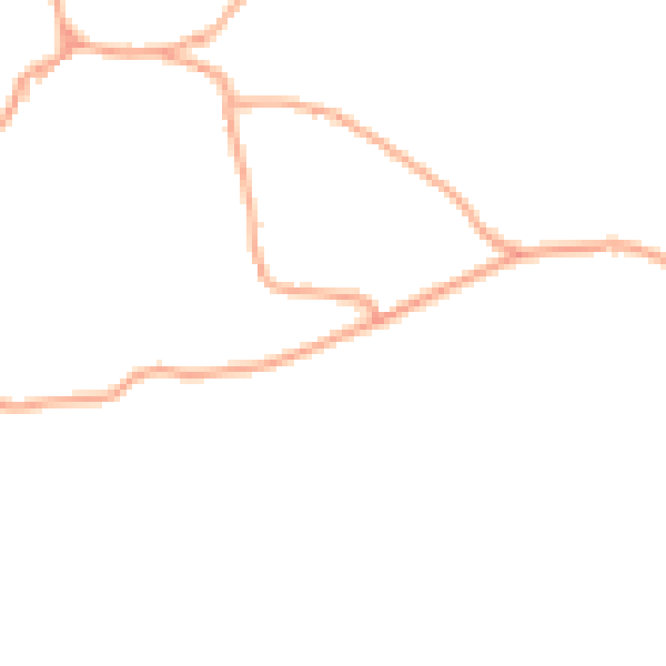 Daytime road noise heatmap for HR3 6LX
