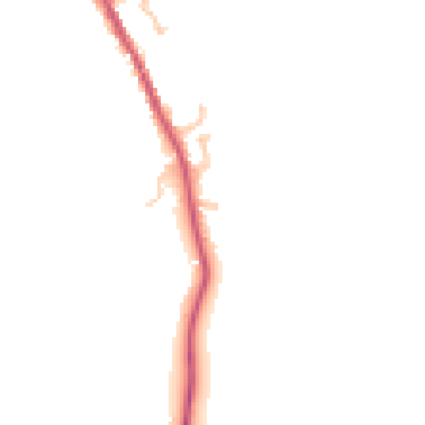 Daytime road noise heatmap for HR3 6NQ