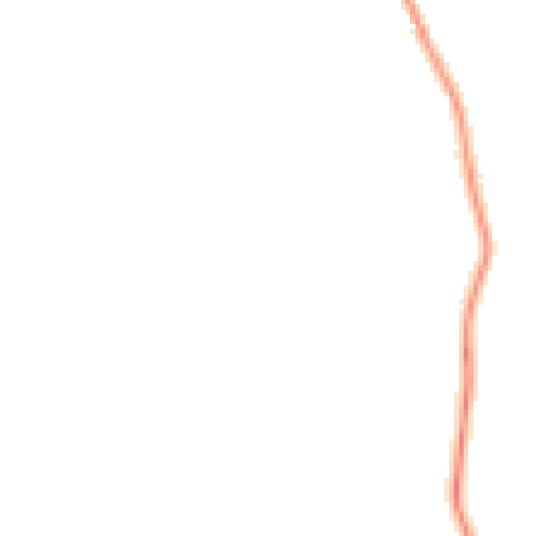 Night-time road noise heatmap for HR3 6NT
