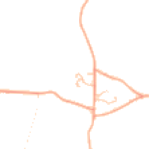 Daytime road noise heatmap for HR3 6PE