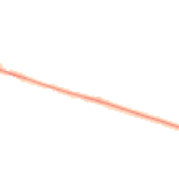 Night-time road noise heatmap for HR4 0SB