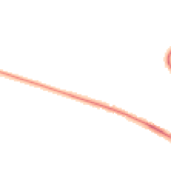 Night-time road noise heatmap for HR4 0TE
