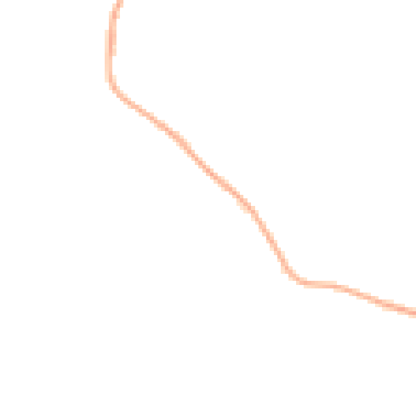 Night-time road noise heatmap for HR4 7BJ