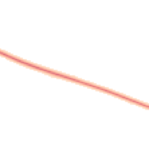 Night-time road noise heatmap for HR4 7JY