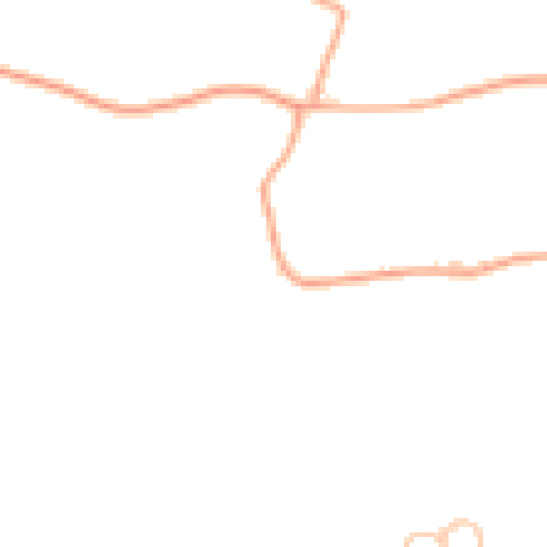 Daytime road noise heatmap for HR4 7PF