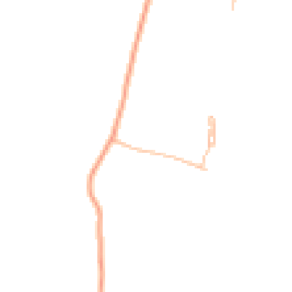 Daytime road noise heatmap for HR4 7PL