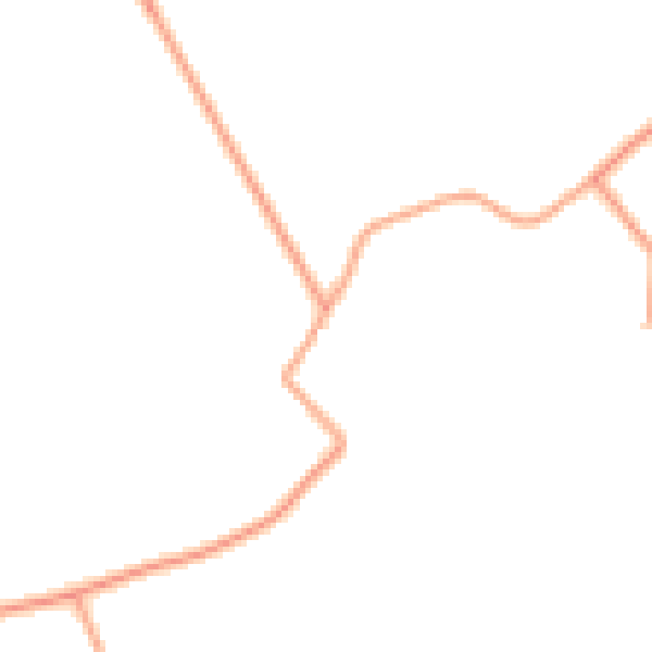 Daytime road noise heatmap for HR4 8HG