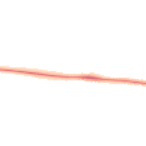 Night-time road noise heatmap for HR4 9QP