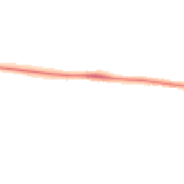 Night-time road noise heatmap for HR4 9QS