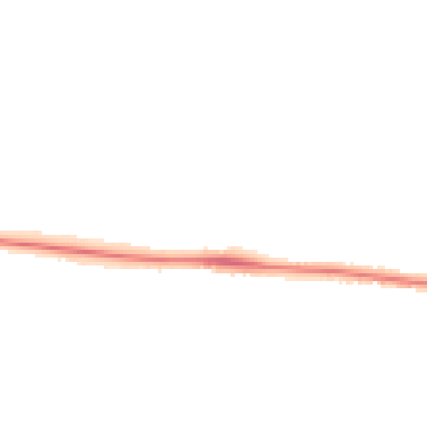 Night-time road noise heatmap for HR4 9WF