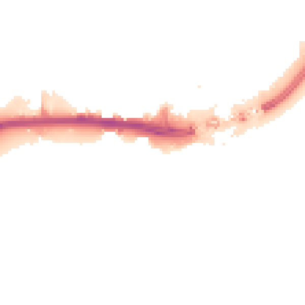Night-time road noise heatmap for HU1 1AP