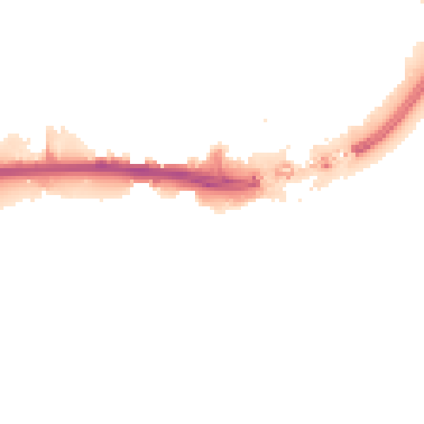 Night-time road noise heatmap for HU1 1AR