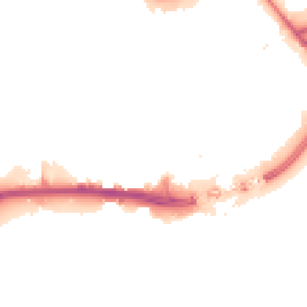 Night-time road noise heatmap for HU1 1RP