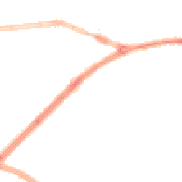 Night-time road noise heatmap for HU4 6AX