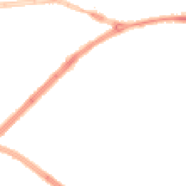 Night-time road noise heatmap for HU4 6BD