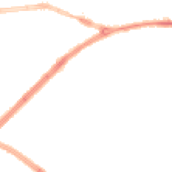 Night-time road noise heatmap for HU4 6BE