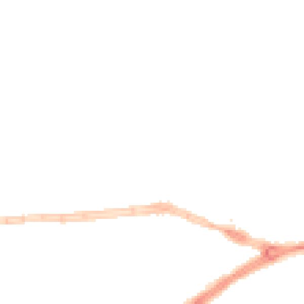 Night-time road noise heatmap for HU4 6BJ