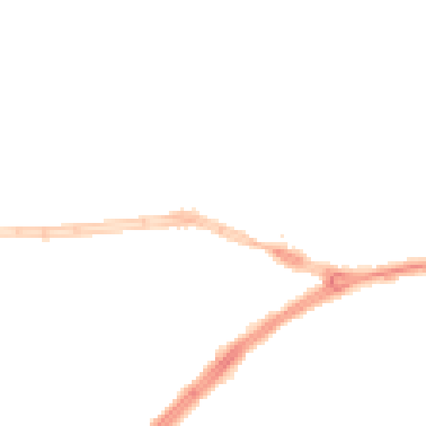 Night-time road noise heatmap for HU4 6BP