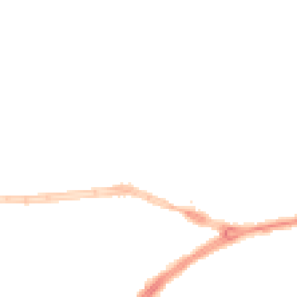 Night-time road noise heatmap for HU4 6BU