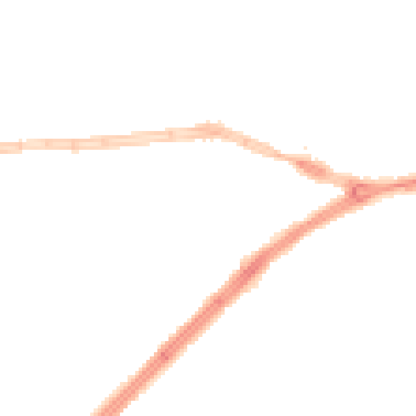 Night-time road noise heatmap for HU4 6DB
