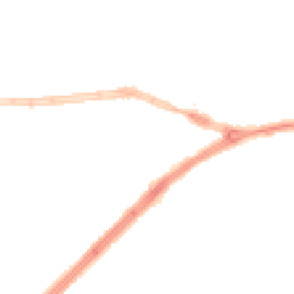 Night-time road noise heatmap for HU4 6DD