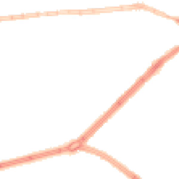 Night-time road noise heatmap for HU4 6DW