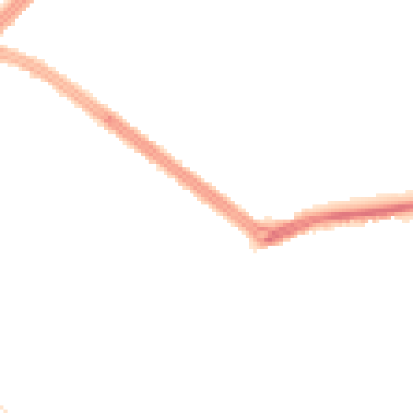 Night-time road noise heatmap for HU4 6LS
