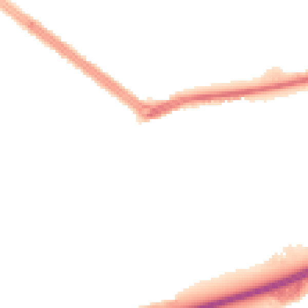 Night-time road noise heatmap for HU4 6PT