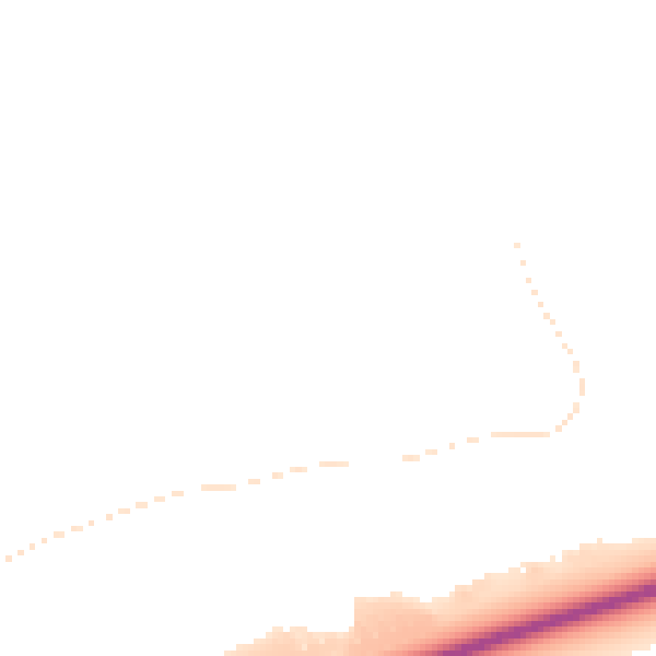 Night-time road noise heatmap for HU4 6SB