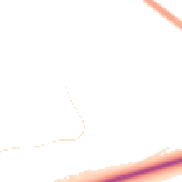 Night-time road noise heatmap for HU4 6SP