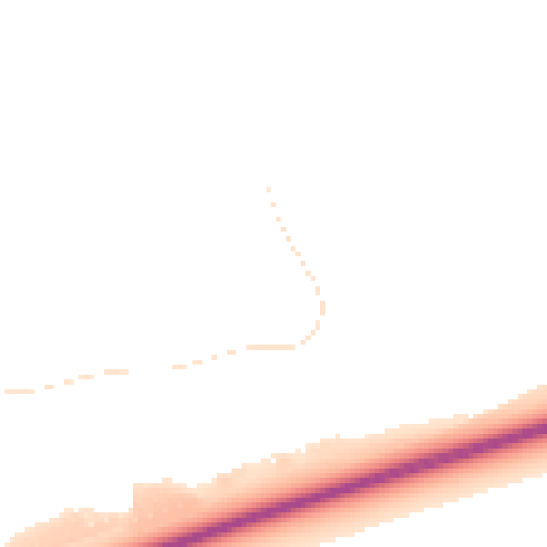Night-time road noise heatmap for HU4 6UF