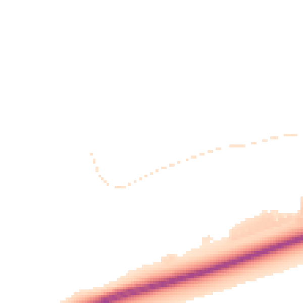 Night-time road noise heatmap for HU4 6US