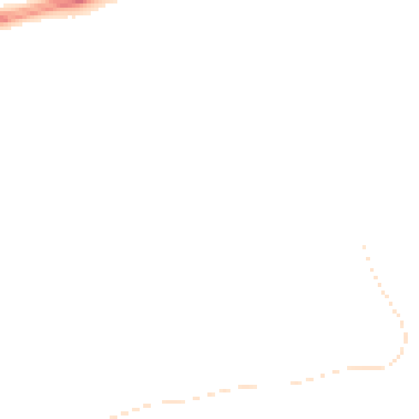 Night-time road noise heatmap for HU4 7AU