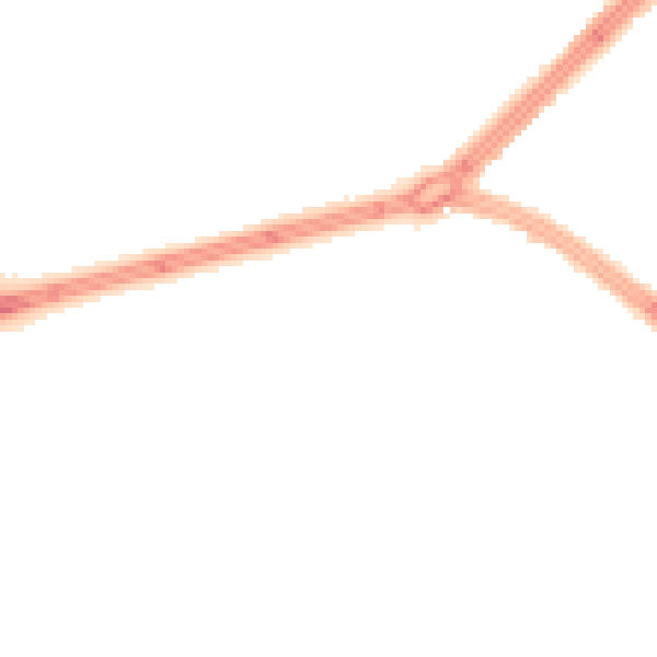 Night-time road noise heatmap for HU4 7AX