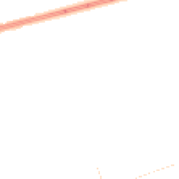 Night-time road noise heatmap for HU4 7EH