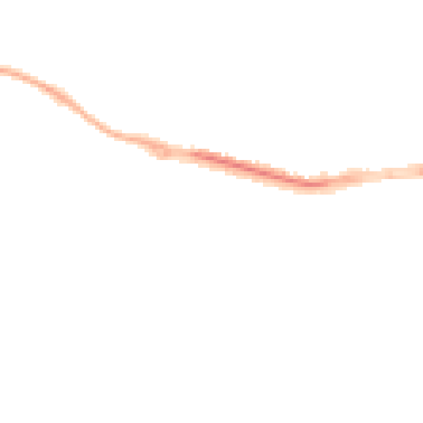 Night-time road noise heatmap for HU4 7QQ