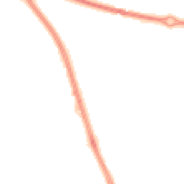 Night-time road noise heatmap for HU6 7AL