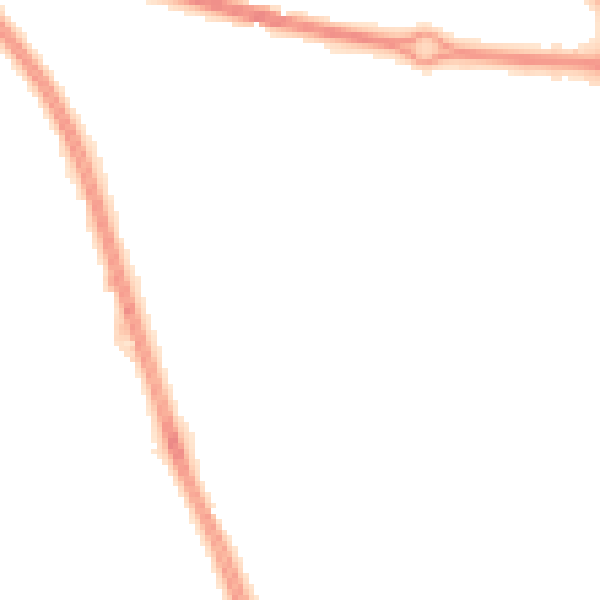 Night-time road noise heatmap for HU6 7AT