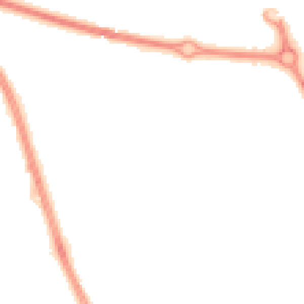 Night-time road noise heatmap for HU6 7AU