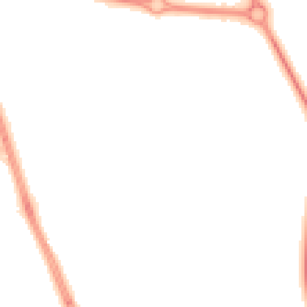 Night-time road noise heatmap for HU6 7BA