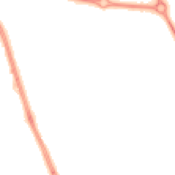 Night-time road noise heatmap for HU6 7BB