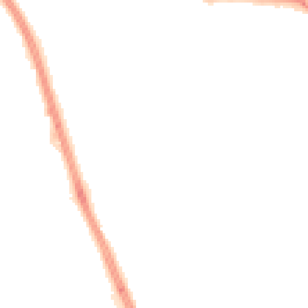 Night-time road noise heatmap for HU6 7BE