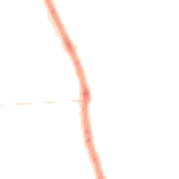 Night-time road noise heatmap for HU6 7HD