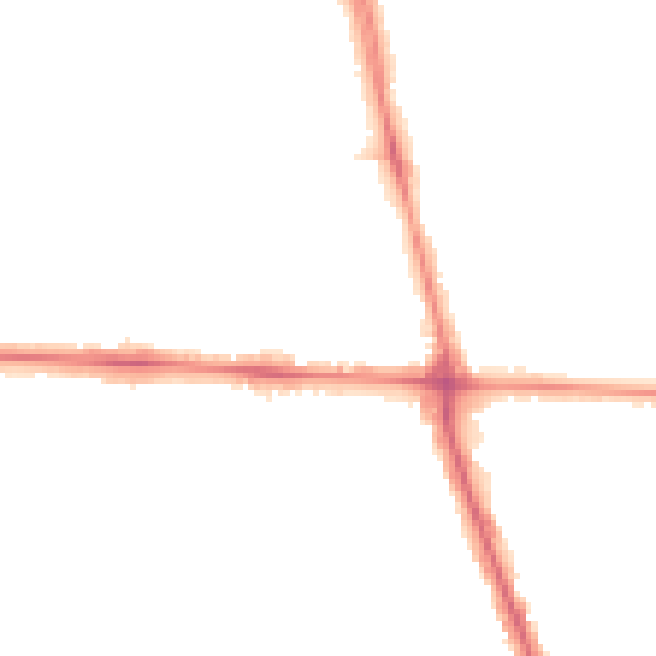 Night-time road noise heatmap for HU6 7RN