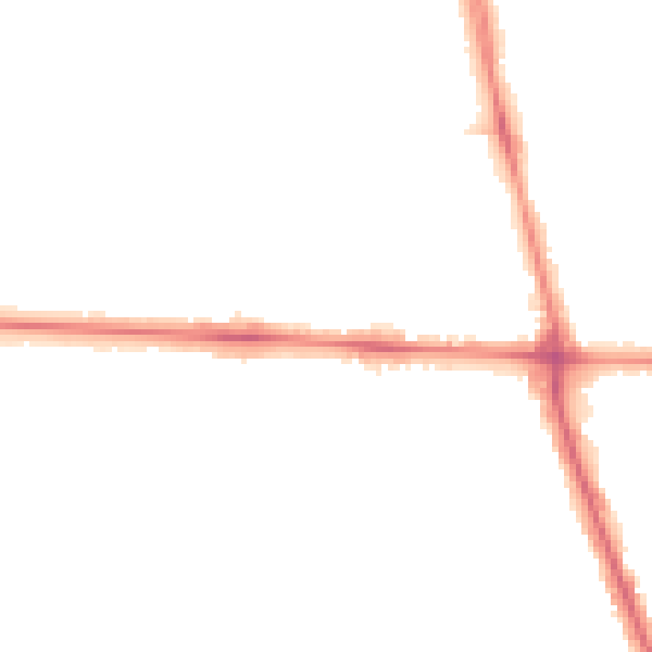 Night-time road noise heatmap for HU6 7SD