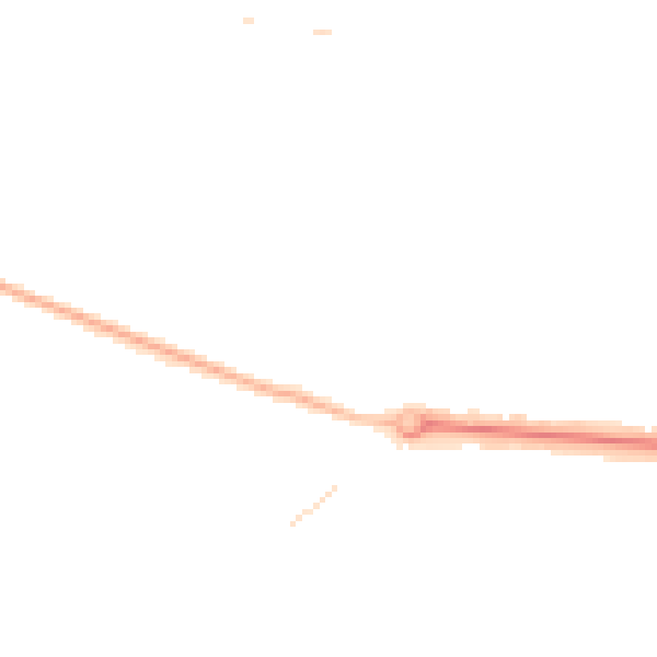 Night-time road noise heatmap for HU6 8QU
