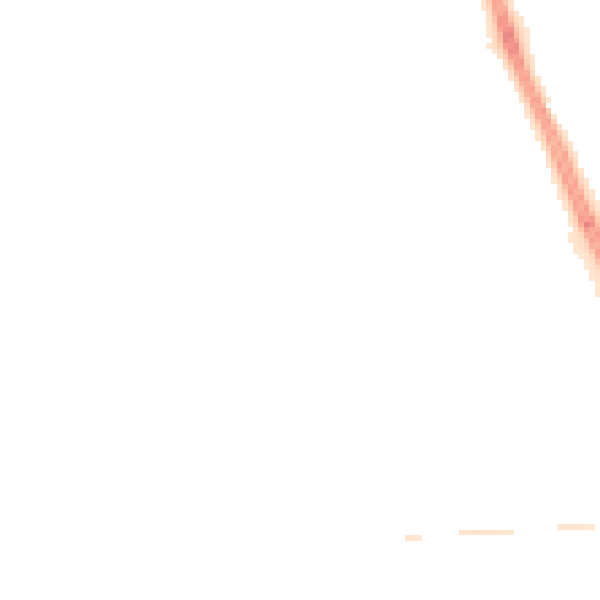 Night-time road noise heatmap for HU6 9LD