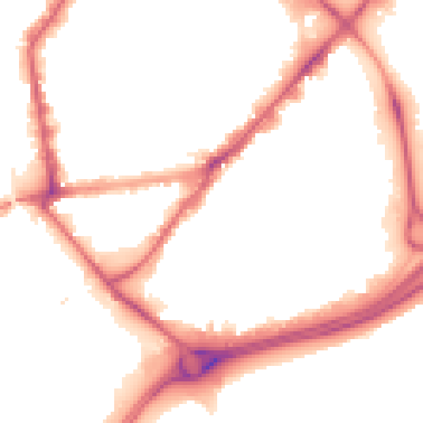 Night-time road noise heatmap for HU9 1DP