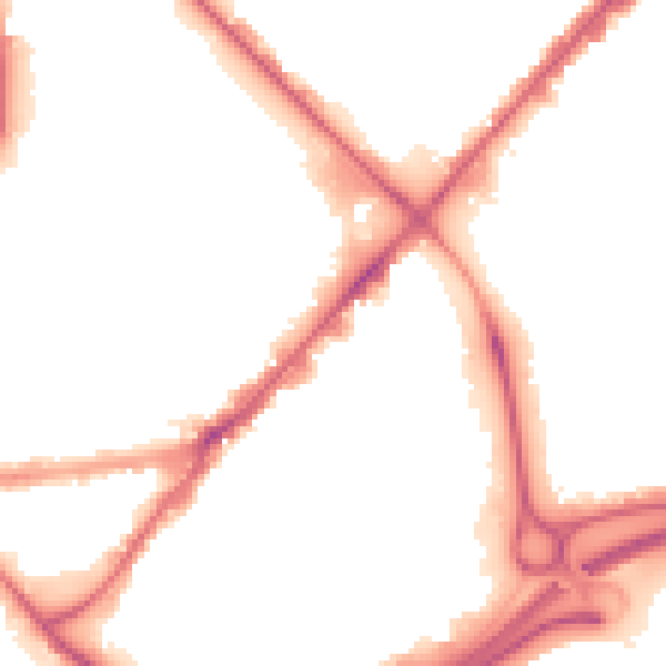 Night-time road noise heatmap for HU9 1EA